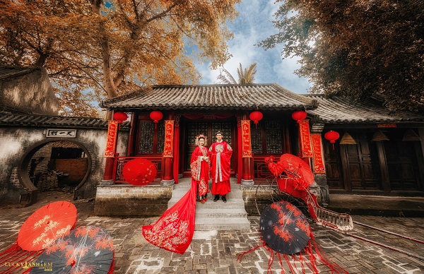 Áo cưới cổ trang Trung Hoa Concept 02 Tháng 04/2023