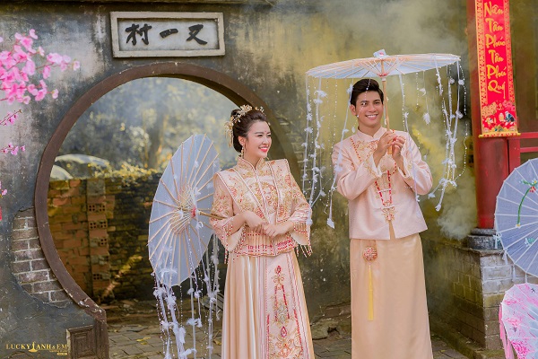 Áo cưới cổ trang Trung Hoa Concept 03 Tháng 04/2023
