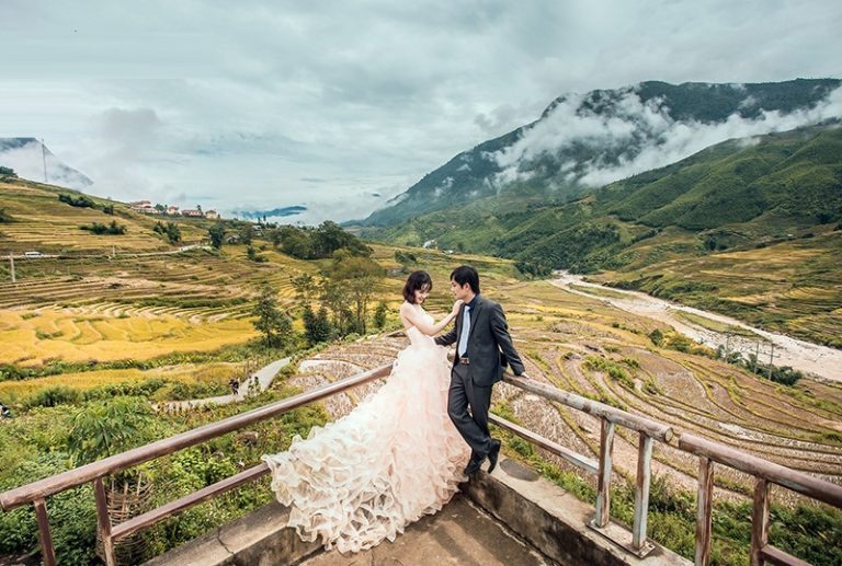 Chụp hình cưới tại Thung Lũng Mường Hoa - Sapa