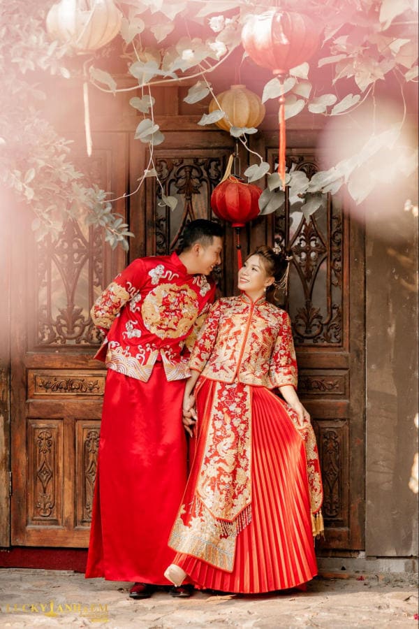 trang phục cưới truyền thống trung quốc