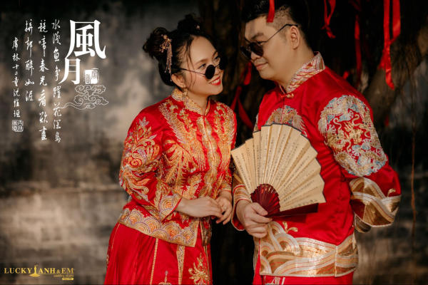 Bộ sưu tập áo cưới truyền thống Trung Quốc đẹp, giá rẻ
